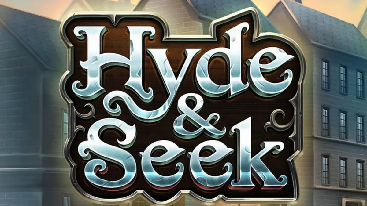 Tampilan layar permainan slot Hyde & Seek dengan tema Halloween yang misterius