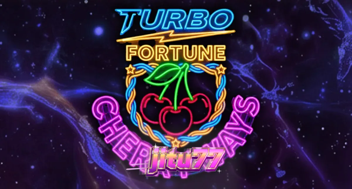 Tampilan visual neon yang memukau dari slot Turbo Fortune Cherryways